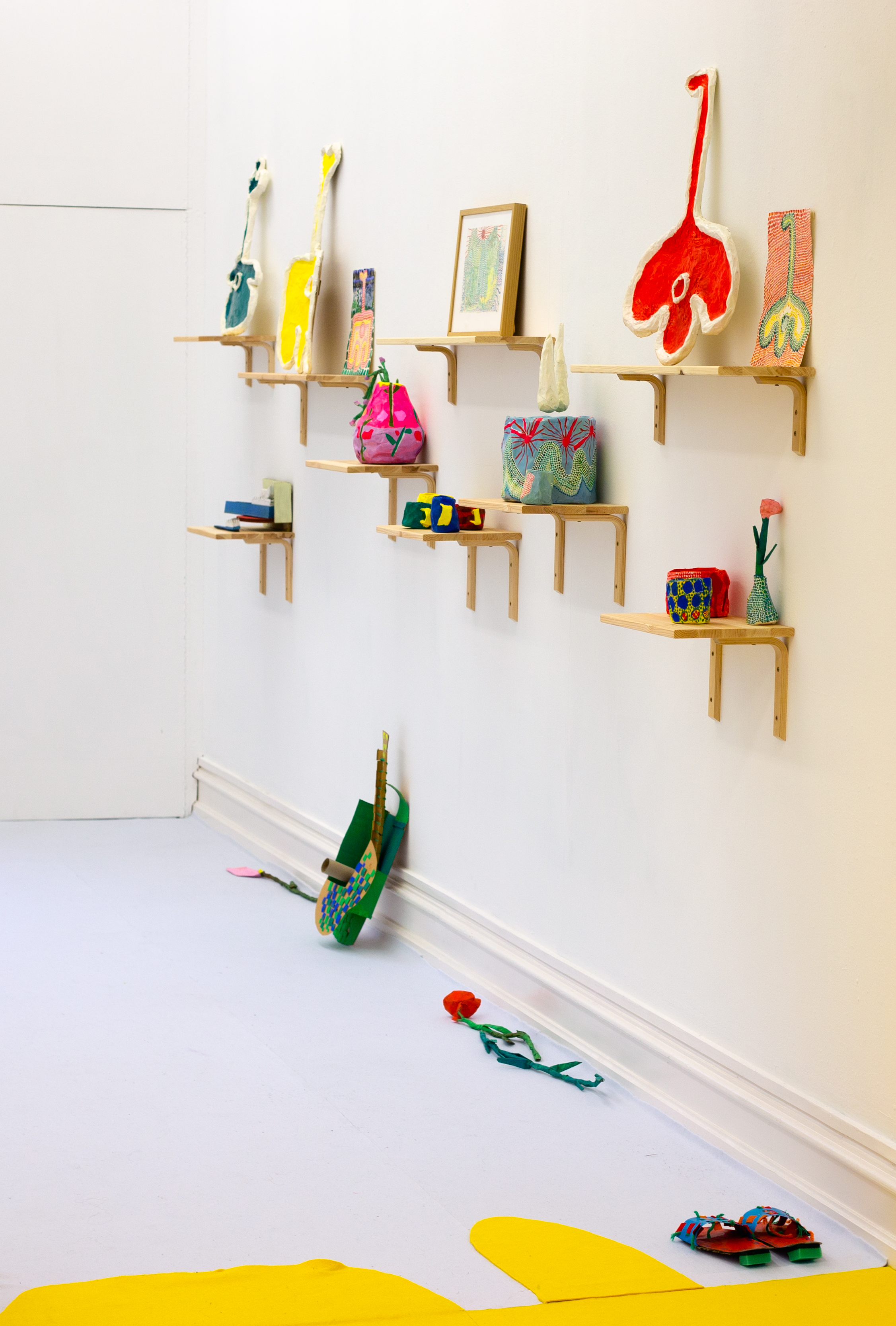 Ausstellungsansicht Chinatsu Ikeda, Foto: Hüseyin Albayrak